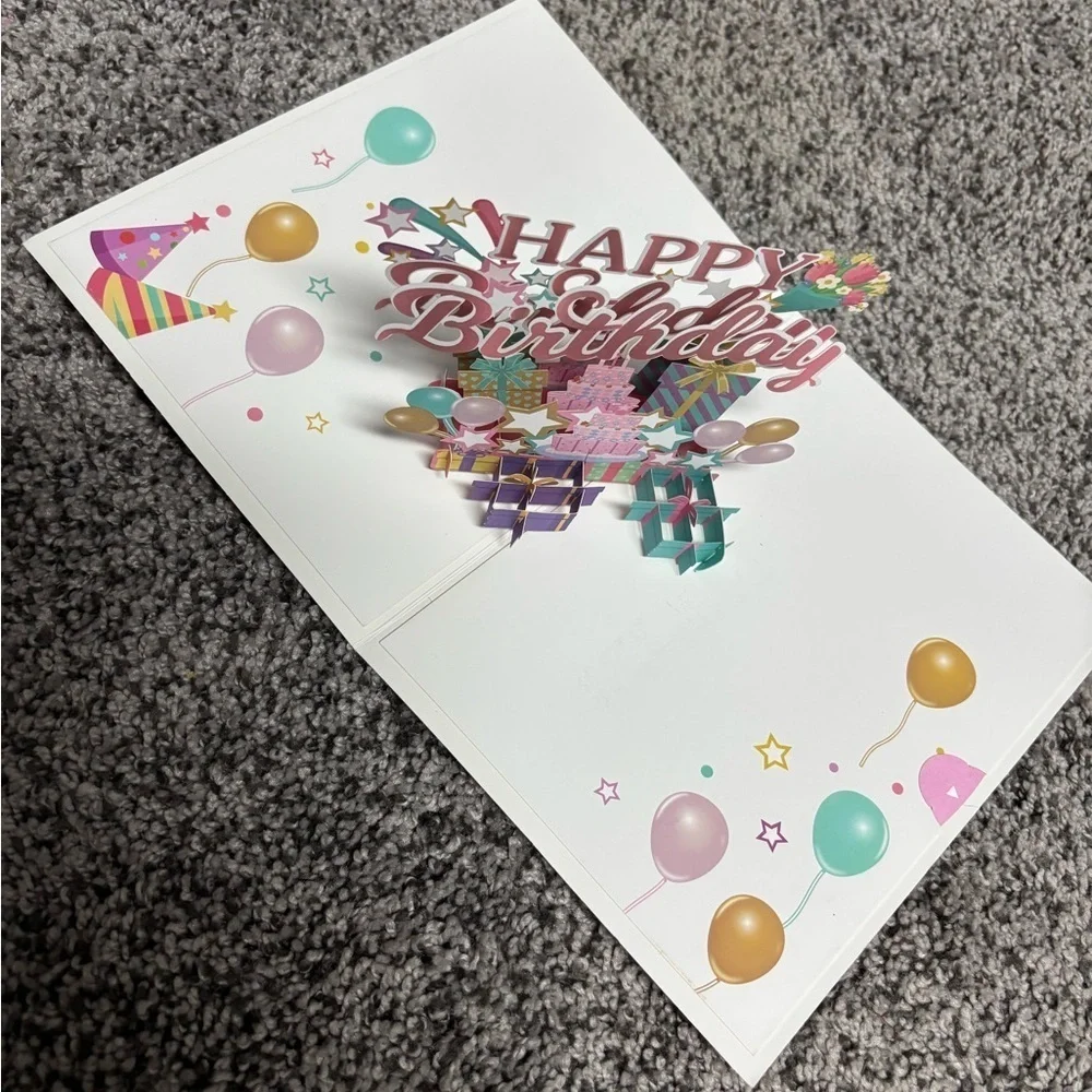 3D Happy Birthday Card